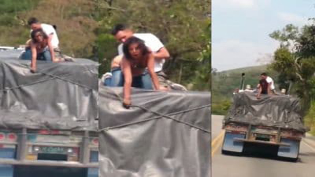 Running Truck Me Ladki – Chod Diya Hard MMS