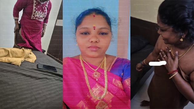 Tamil Aunty Affair Meetup & Fun Threesome in Hotel HD